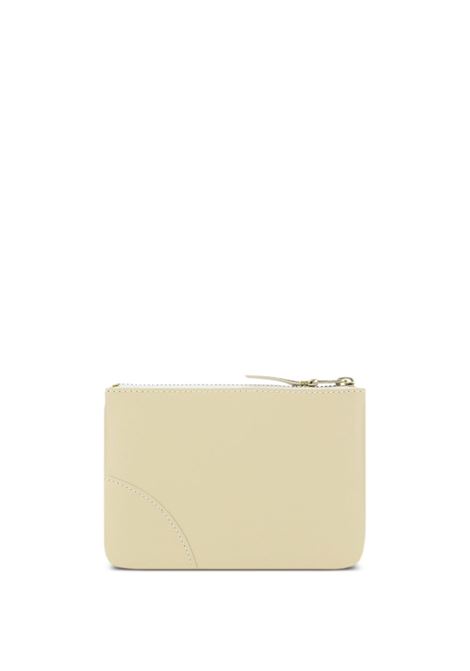 zip wallet unisex ecrù COMME DES GARÇONS WALLET | SA8100802